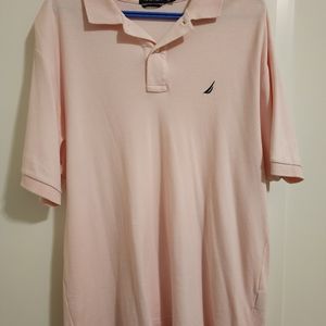 Men's Pink Nautica Golf T-shirt